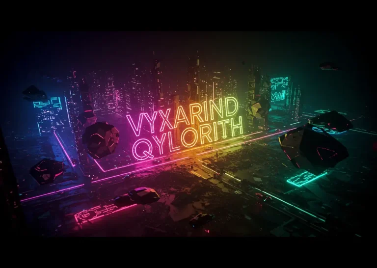 Vyxarind Qylorith Unlocks a Futuristic Concept